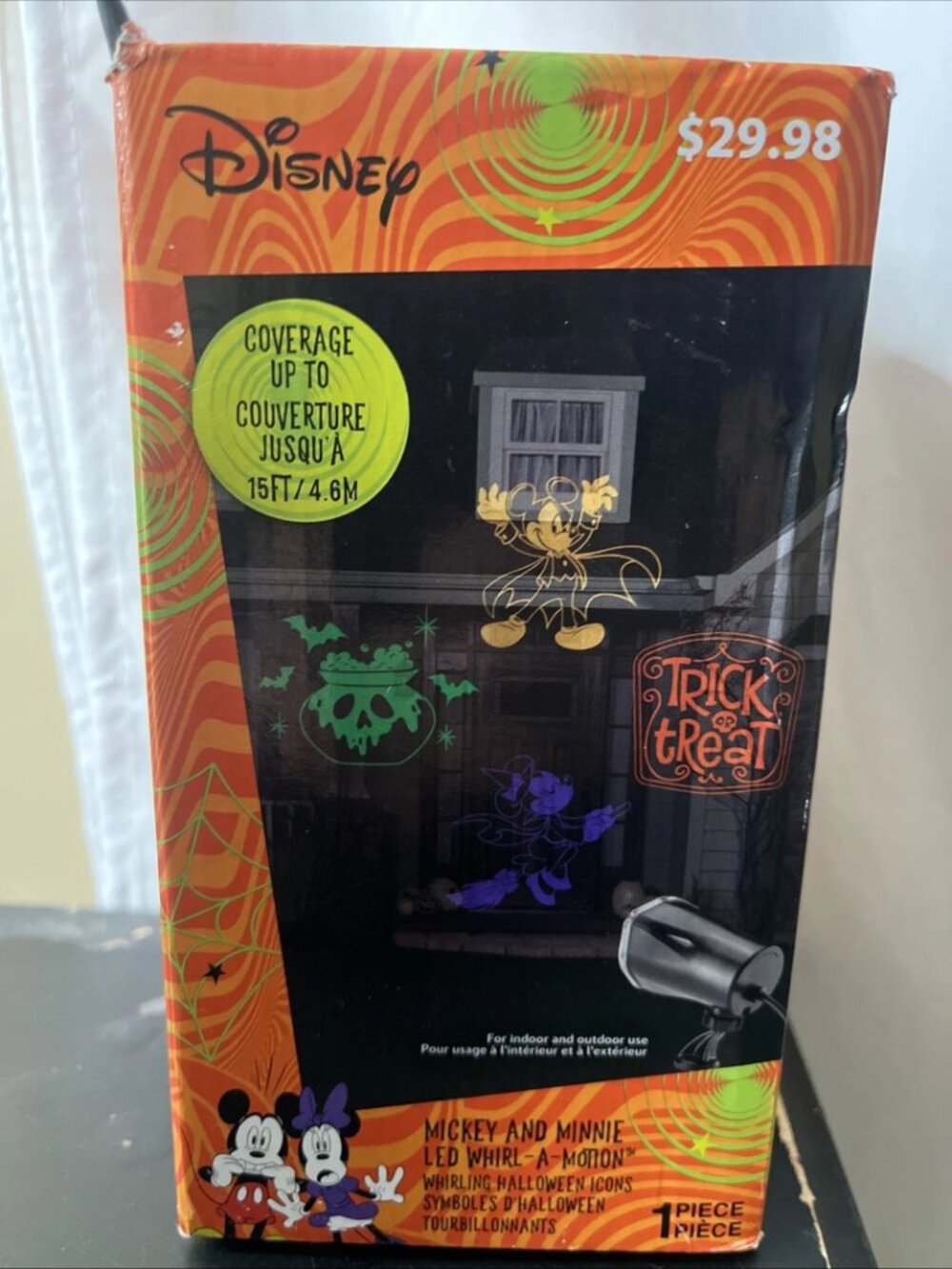 Disney Mickey And Minnie LED Whirl- A-Motion